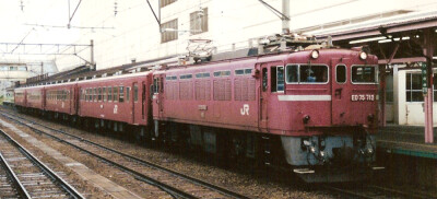 92年 8月21日の弘前駅にて